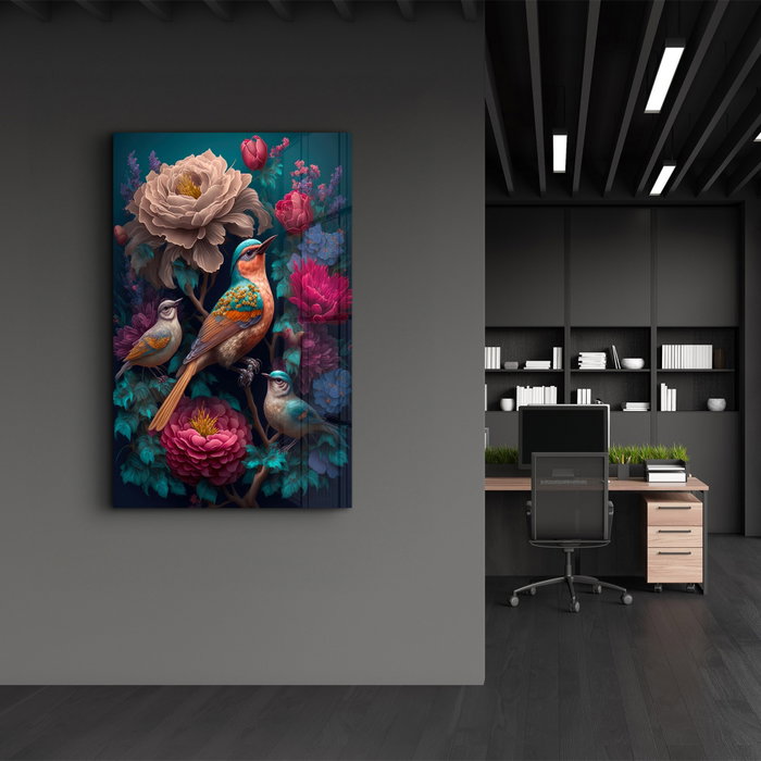 Wallity SPR-1310 Pintura Decorativa de Vidrio Templado Multicolor 46 x 72 cm Wallity SPR-1310 Pintura Decorativa de Vidrio Templado Multicolor 46 x 72 cm